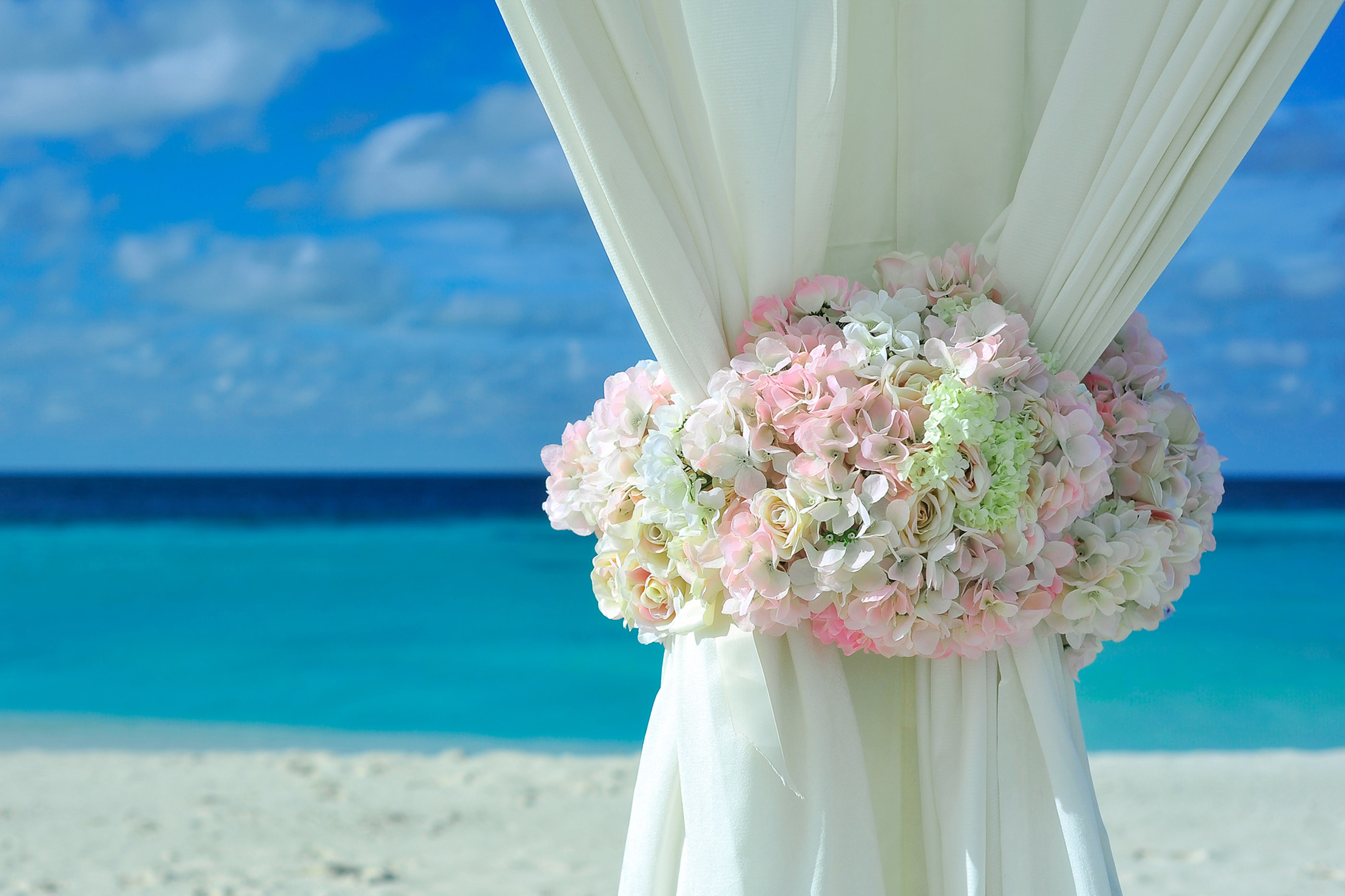 celebración de bodas en el mar